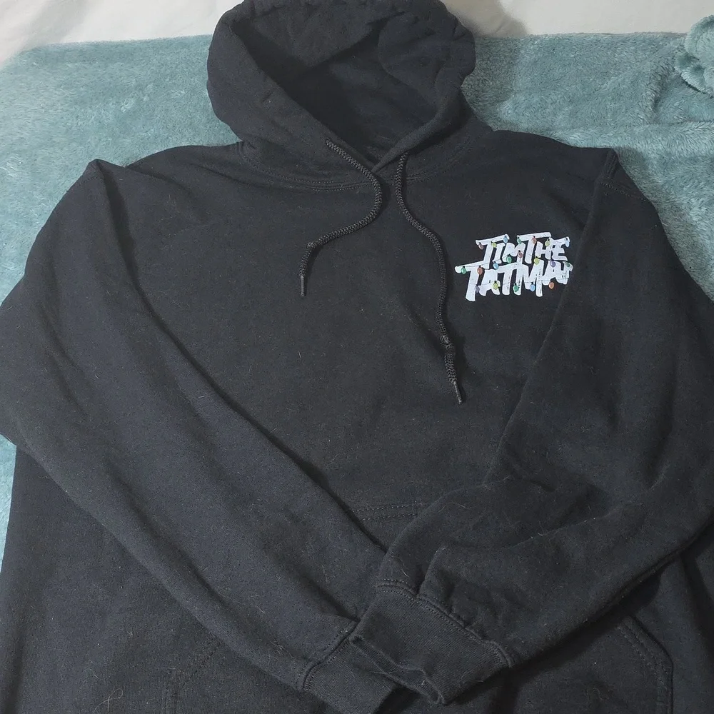 Black TimTheTatMan Graphic Hoodie